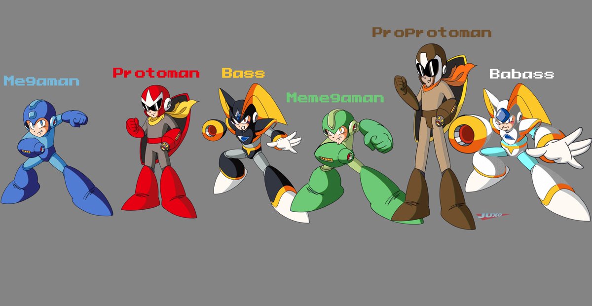 doctah_wahwee's tweet photo. The six combat robots https://t.co/HdPzdO1YqK