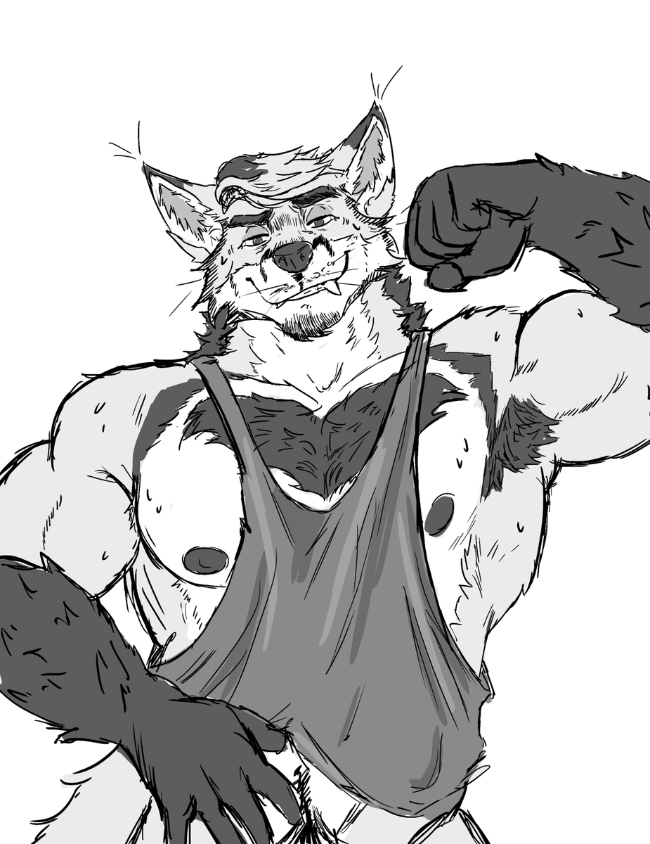 the_secretary__'s tweet photo. Here you go guys, since you love him so much. Also, I guess this can be smth for #biceptember https://t.co/5ZIx6Tgeop