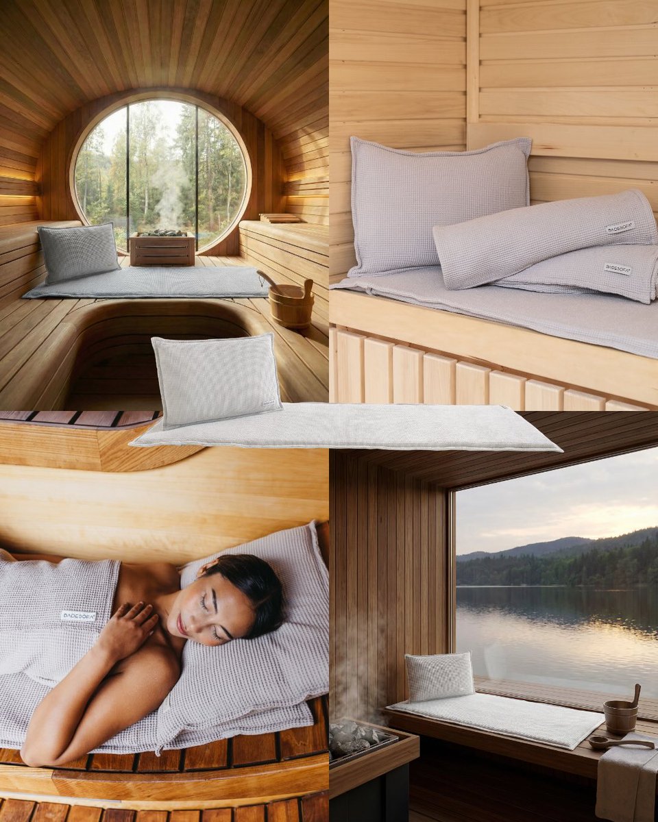 VernaMatth3ocb's tweet photo. Sauna has no season. Whether mother-of-pearl, cloud, mocha, or green, our SAUNASOFAS bring comfort and style to every sauna session. Which colorway suits your favorite sauna? https://t.co/XXErEdpzWj