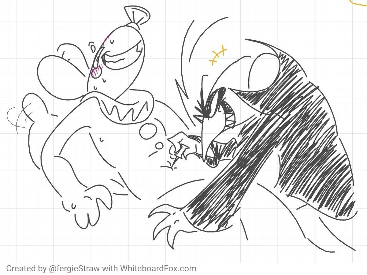 stickeestraw's tweet photo. au 🦐 gets it ooonnnn UGH I NEED TO DRAW THIS AU GETTING FREAKED AGAIN #dandysworldnsfw https://t.co/qmqZxHzNa5