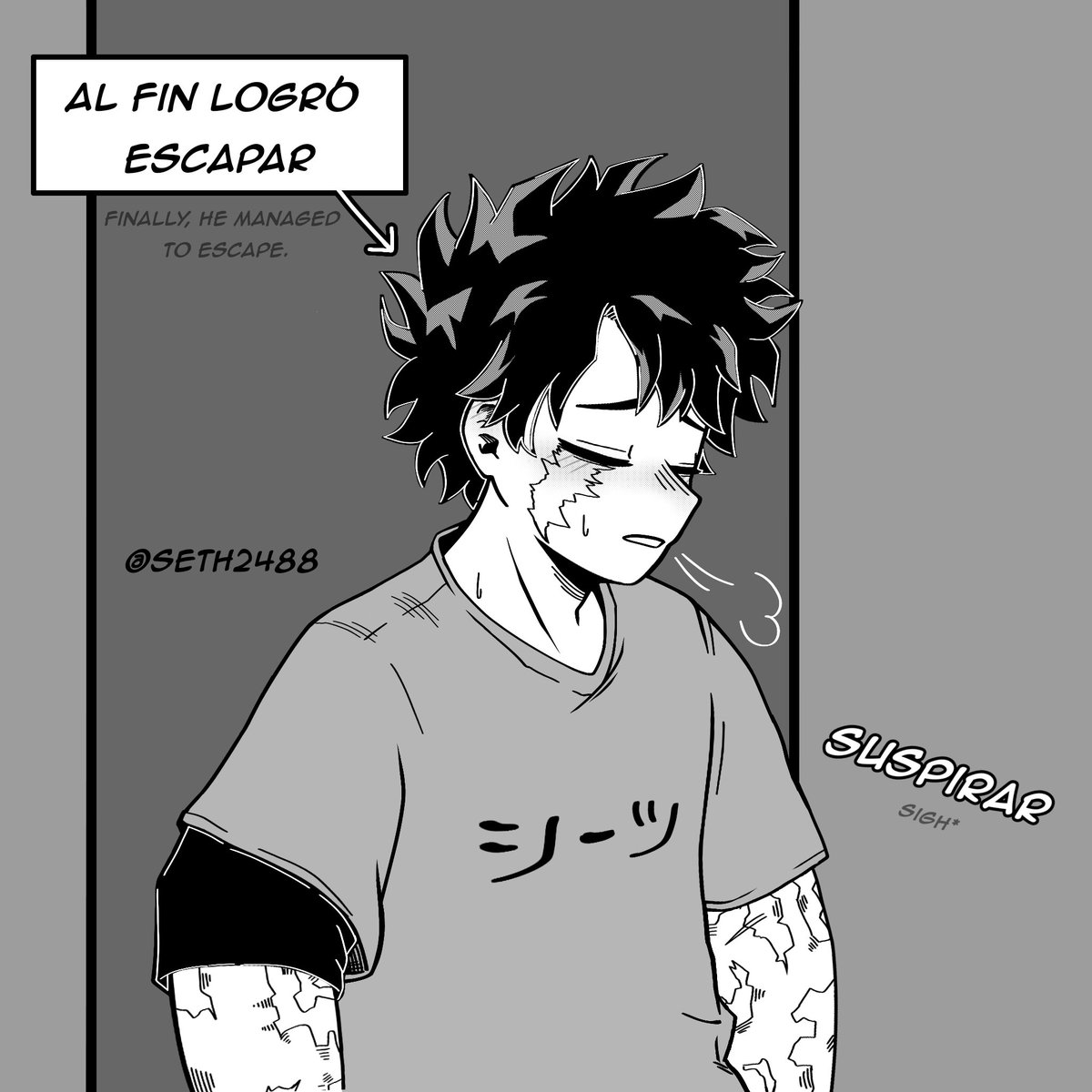 Seth2488's tweet photo. "Mi primer... ¿Error?" Cap 5
(1/5)
Nunca más vuelvo a dibujar fondos AJAJJA https://t.co/pOA6UFacJB