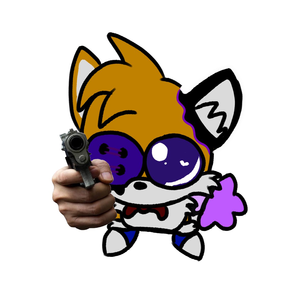 Patched_Togethe's tweet photo. Writer..give me your snacks..
This is magical boom stick! It attacks the writer not the muse >:) https://t.co/MjKneIqhyL