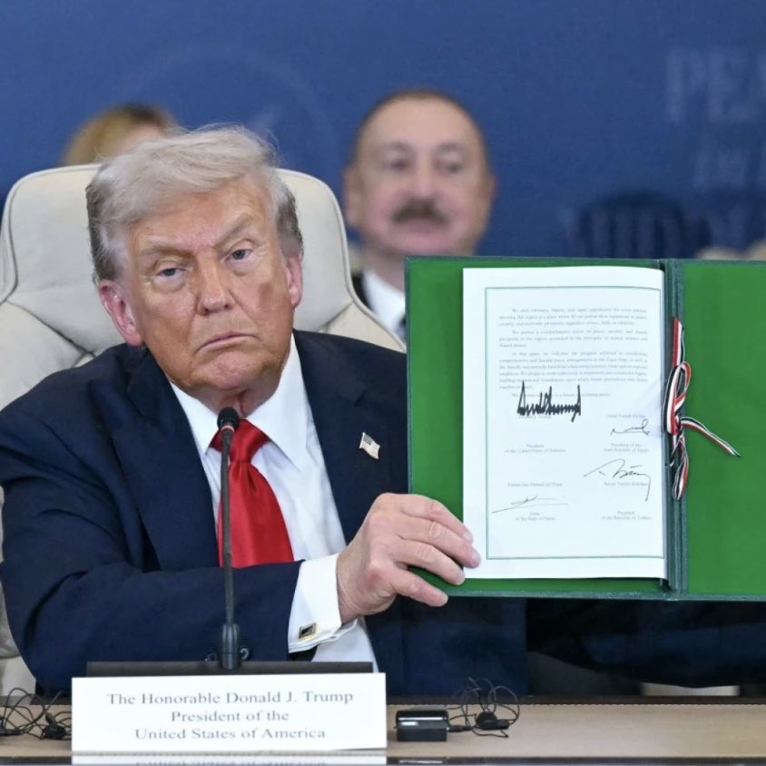 bennyjohnson's tweet photo. President Trump will hold a trilateral signing ceremony Tuesday in New York with the leaders of Denmark and Greenland.

The deal gives the United States:
-Permanent security control
-Expanded military presence
-Ban on China/Russia bases and sensitive investments
-No cost to America

The Donroe Doctrine in effect