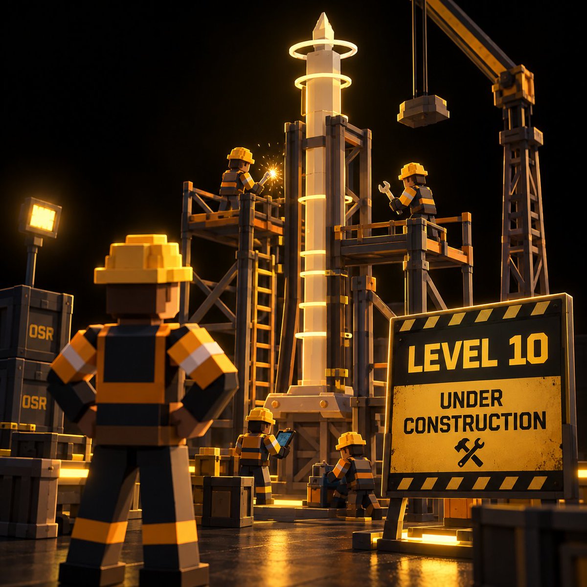OSRonrh's tweet photo. Why you actually want your Compound Level at 10.

Your rigs' visual level tracks your Compound Level directly, so climbing doesn't just move a number, it visibly transforms every node you own.

What you actually unlock along the way:

- 8 node slots at L10, up from just 2 at L1
- Up to 30 crates a day instead of 3
- Legendary components unlock at L4
- Mythic unlocks at L6
- Divine unlocks at L8
- Oil Rigs start earning real USO on top of $OSR at L5

L10 is the current ceiling. Once you're there, growth comes down to your components, better rarity, better durability, a stronger board.

https://t.co/8Lh4F2dHxn