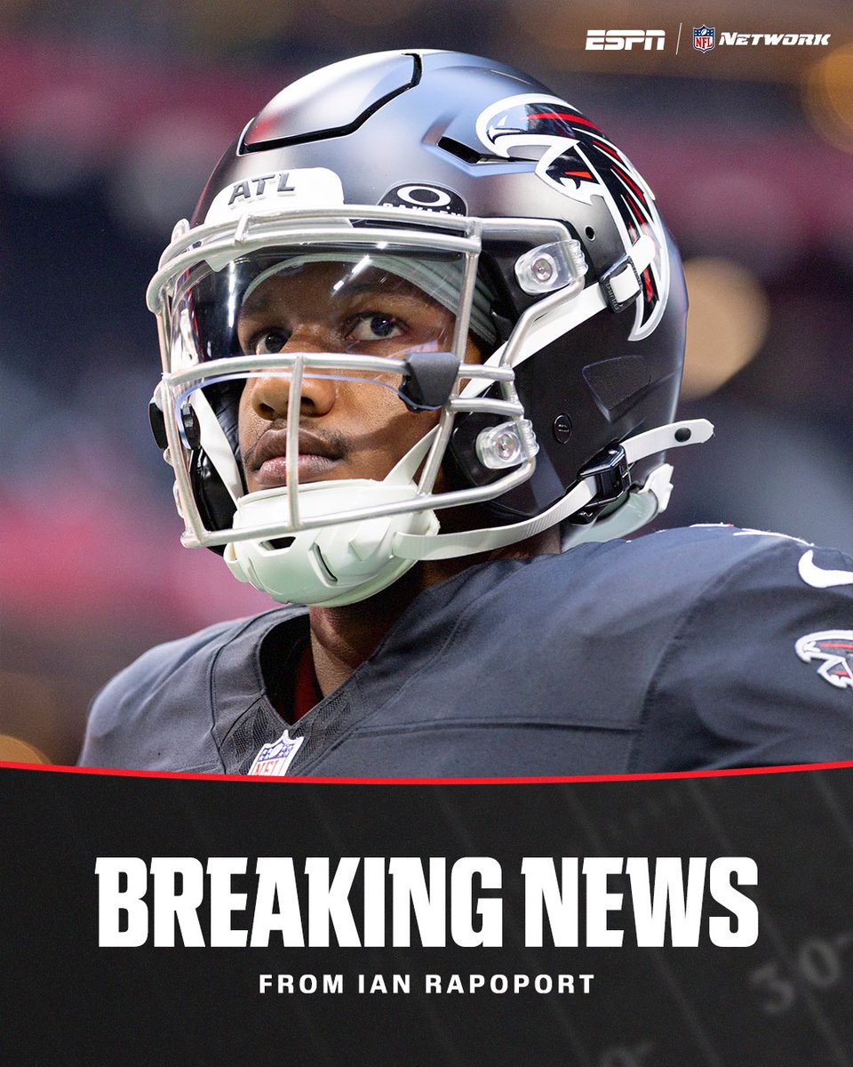 RapSheet's tweet photo. The #Falcons are starting Michael Penix Jr for Week 3, as QB1 makes his first start. Penix has deemed his reconstructed ACL ready after splitting reps last week with the 1.

The #Packers loom on Thursday. https://t.co/QrMrdQJtN7