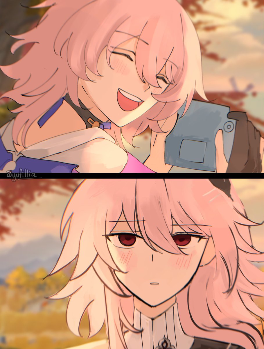 yufillia's tweet photo. #Evermarch week day 1 &amp; 2: Picture taking, Sunset

#Evermarchweek2026 https://t.co/8HsrzfyqhN