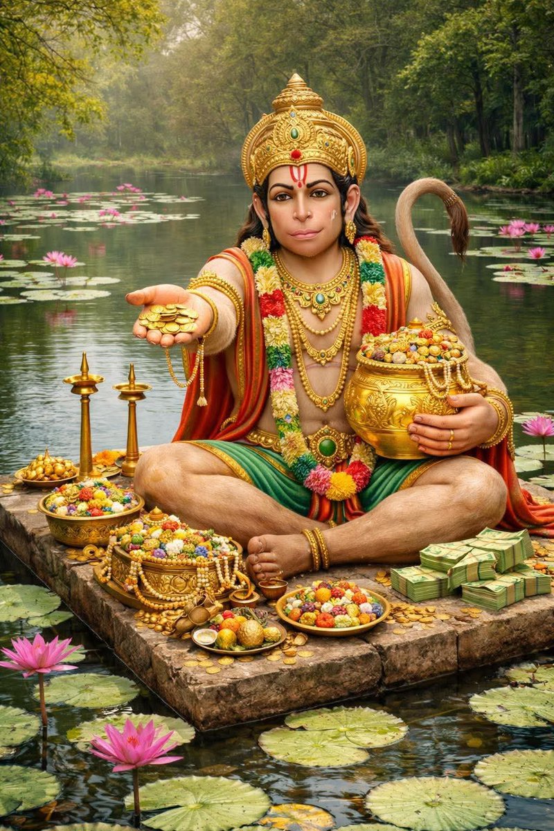 SINGHSURENDRA5's tweet photo. रामाय रामभद्राय रामचन्द्राय वेधसे।*
*रघुनाथाय नाथाय सीतायाः पतये नमः॥*
*श्रीरामचन्द्र कृपालु भजु मन हरण भवभय दारुणम्।*
*नवकंज-लोचन, कंज-मुख, कर-कंज, पद-कंजारुणम्॥*
*मनोजवं मारुततुल्यवेगं जितेन्द्रियं बुद्धिमतां वरिष्ठम्।*
*वातात्मजं वानरयूथमुख्यं श्रीरामदूतं शरणं प्रपद्ये॥* https://t.co/oP7BLOMrnQ