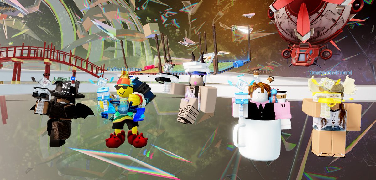 MiracleDropsRBX's tweet photo. 🚨 ALL 3 Launcher wings will be given out ⭐️!   

Meet @Jazzyxthree @onespottedfrend CoffeeRuntime &amp; Caf3zlnho

Use CUBES to teleport to 2026 ! 

Auto kick with fresh players every 30 seconds ! 

4:35pm EST - ???

Happy  Hunting ⭐️🔍
      
🔗:https://t.co/vx9g8V6Lkg https://t.co/DrWH8kMr1z