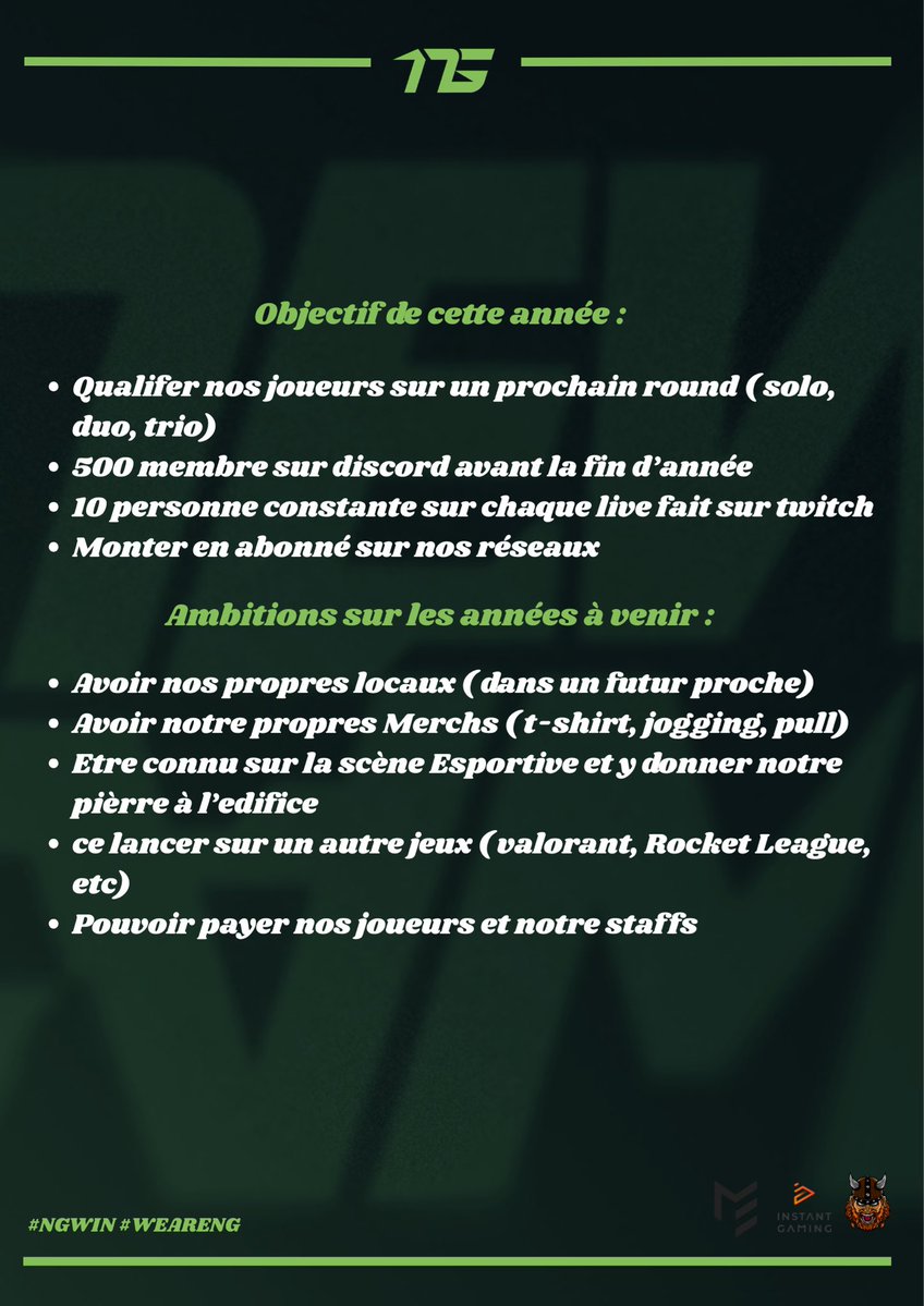 NewgamesEsport's tweet photo. Voici les gros points dont nous avons parler pendant le live de ce soir 👀
#WEARENG #NGWIN https://t.co/06IS2ZGH71