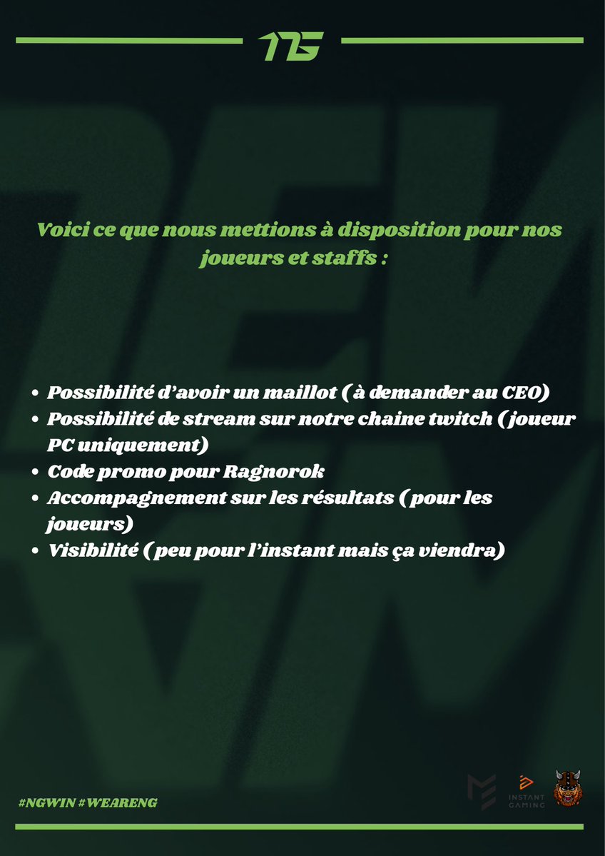NewgamesEsport's tweet photo. Voici les gros points dont nous avons parler pendant le live de ce soir 👀
#WEARENG #NGWIN https://t.co/06IS2ZGH71