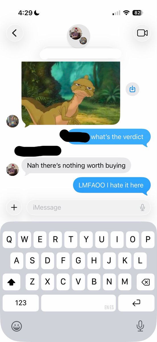 opaliteclouds's tweet photo. Bro they fucking hate me https://t.co/fho3Pj2iQk