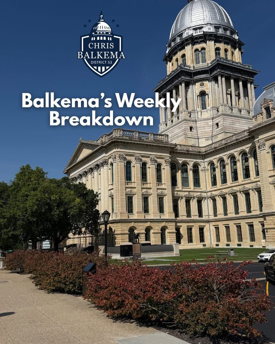 SenatorBalkema's tweet photo. Weekly Update! 

Read the full update here: https://t.co/rp57EqvL8v
Sign up for weekly updates here: https://t.co/2FeGNuVDC7 https://t.co/O6bYuTXOPr