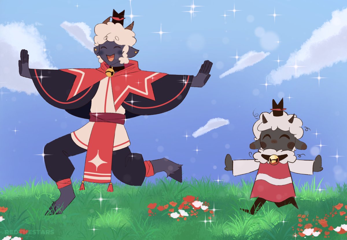 RedTheStars's tweet photo. Gift for @/hollowgears on the T site!
#cotl #cotlfanart #cultofthelamb #cotllamb https://t.co/oChKzPDoSd