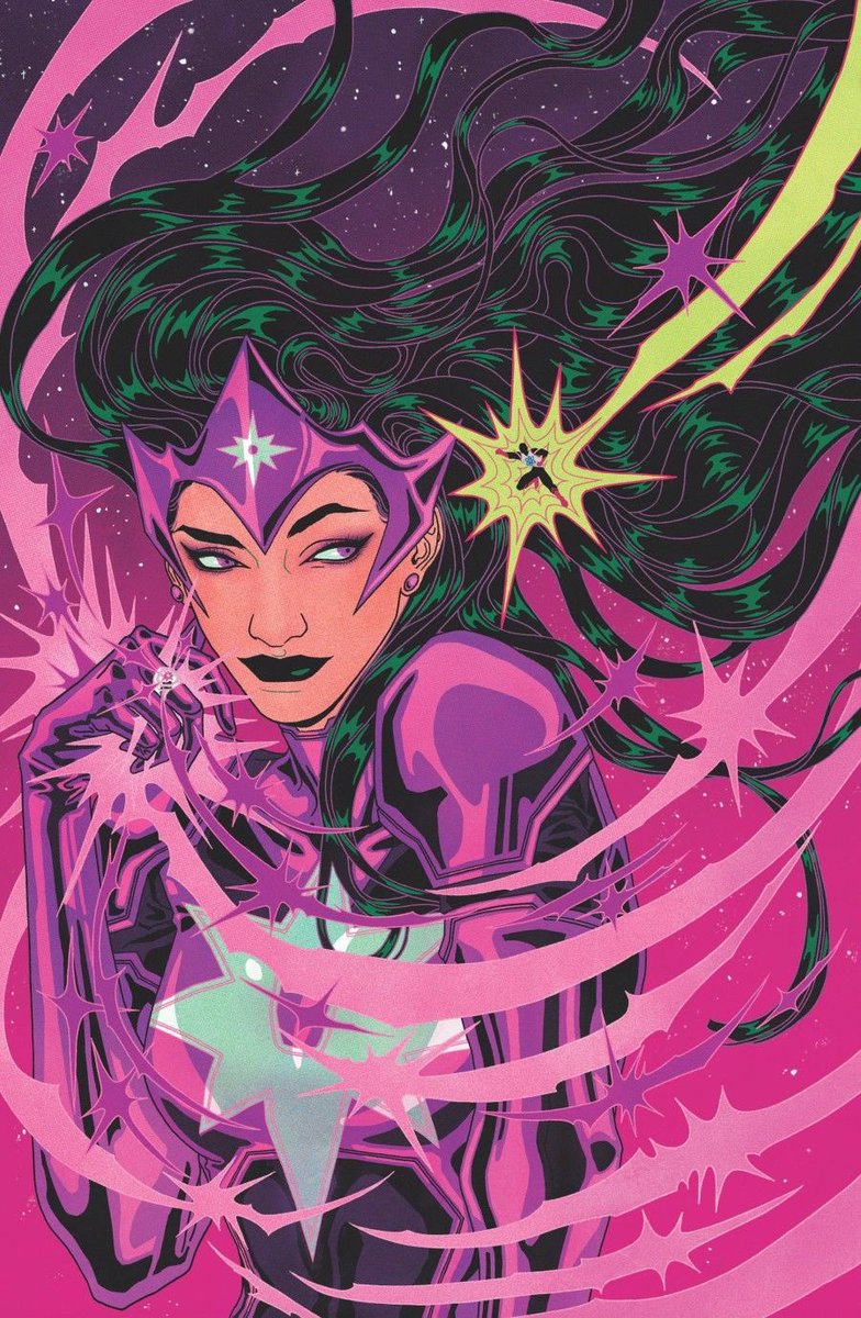 CAPESHITCHICKS's tweet photo. Carol Ferris ( Star Sapphire) by Cathy Kwan https://t.co/V0j5xnHbEz