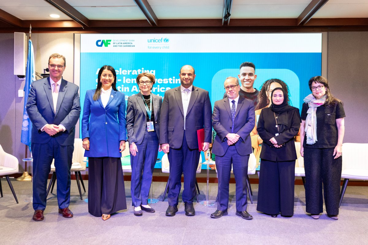 uniceflac's tweet photo. Un año después de su lanzamiento, #BancoFuturoLAC, una iniciativa de 
@AgendaCAF
 y UNICEF, demuestra cómo la innovación financiera puede transformar prioridades para la infancia en inversiones concretas.

📖 Lee más: https://t.co/BCCfoS3bco https://t.co/vRtkp8tPaS