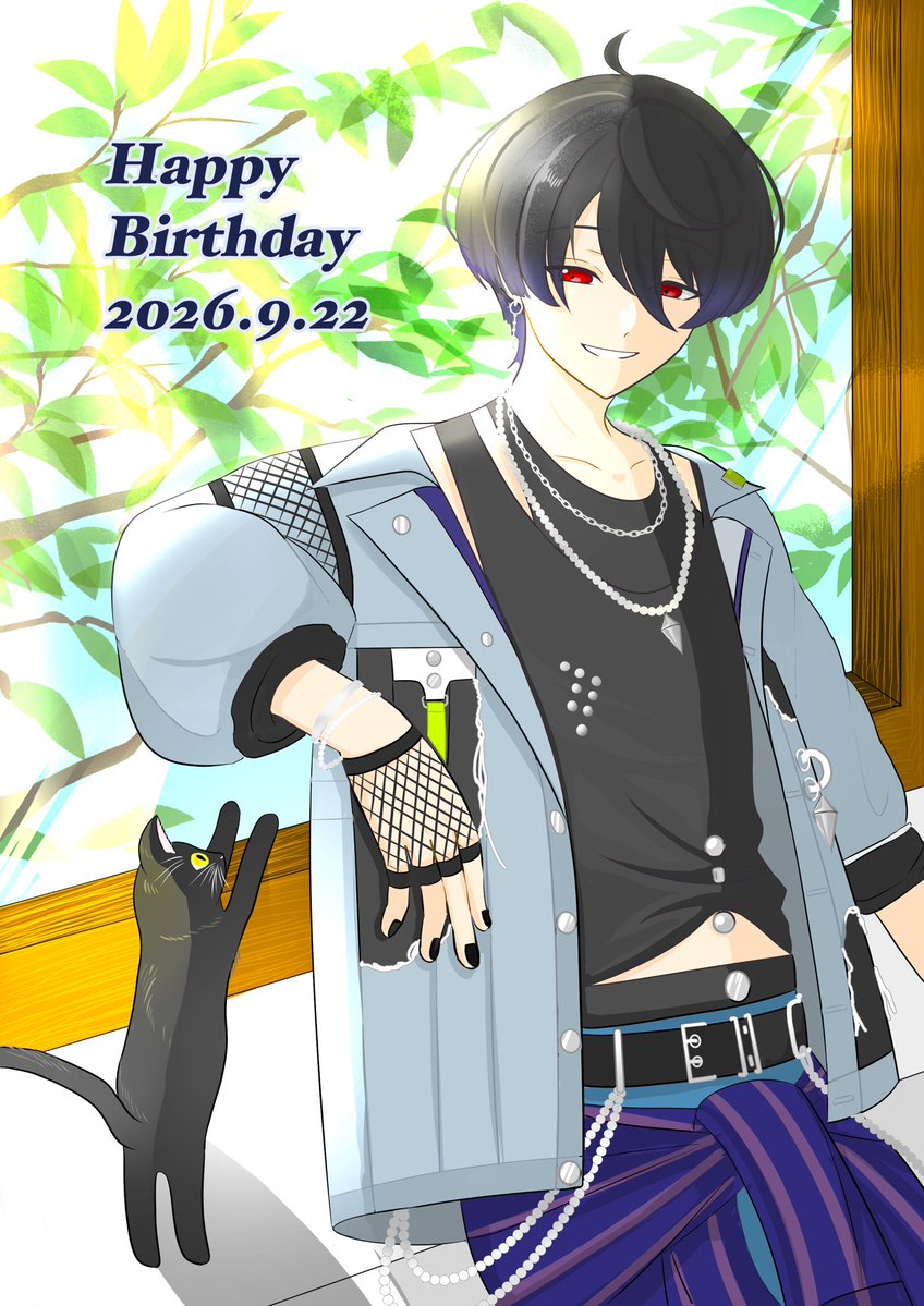 rik_tanamiya's tweet photo. お誕生日おめでとう🎉
#朔間凛月誕生祭2026 https://t.co/Jx7HyMeb3S