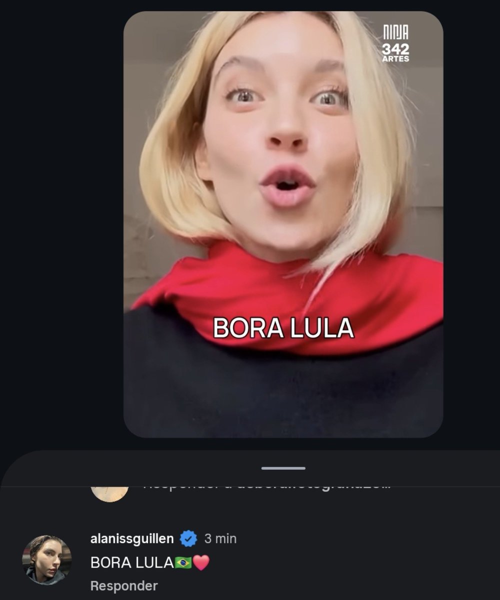 nanaleall's tweet photo. O irmão vai surtar de vez! 
Te amo, Alanis
BORA LULA https://t.co/fPoOkTrpZg