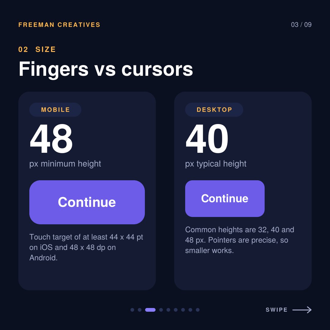Patrick11235770's tweet photo. #FigmaTips #UIDesign #UXDesign #ProductDesign #ButtonDesign https://t.co/gcVmJA7JWg