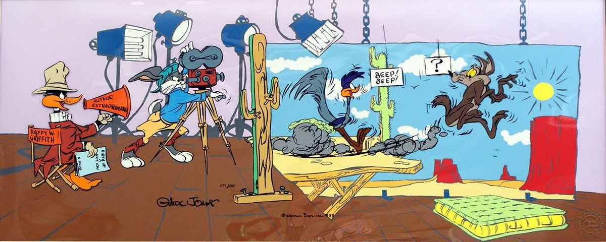 GynkChi's tweet photo. El nacimiento de una idea de Chuck Jones 
Los chicos como actores 
#looneytunesㅤㅤㅤ #wileroadㅤㅤ https://t.co/WaTYQavCkF