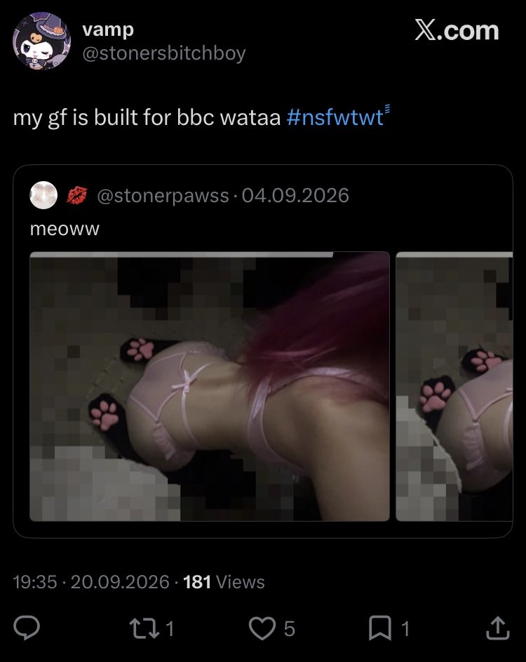 sudokufan123's tweet photo. there are actual real life cucks in my mentions now https://t.co/4Nr32rVflB