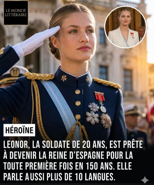 KateriSeraphina's tweet photo. À seulement 20 ans, la princesse Leonor d’Espagne est en train d’écrire une page d’histoire qu’aucun être vivant n’a connue. Elle ne reste pas dans un palais à attendre une couronne. Elle s’entraîne en bottes militaires, gagnant son autorité avant même de régner.
L’Espagne n’a pas eu de reine régnante depuis 150 ans. La dernière fut Isabelle II, qui abdiqua en 1868. Six générations d’Espagnols ont vécu sans voir une femme sur le trône. Leonor met fin à cette longue attente.
Ce que la plupart des médias ne mentionnent pas : en juin 2024, elle a obtenu son diplôme de l’Académie générale militaire de Saragosse aux côtés des cadets ordinaires, sans privilèges royaux ni traitement de faveur. Elle poursuit désormais sa formation à l’École navale militaire de Marín, en Galice, accomplissant la deuxième des trois rotations militaires obligatoires que chaque héritier espagnol doit terminer avant d’accéder au trône.
Elle parle également plus de dix langues. L’espagnol, l’anglais, le français et le mandarin sont confirmés. Cela fait d’elle l’une des jeunes membres de la royauté européenne les plus instruites de l’histoire moderne.
Soldate à 20 ans. Future reine. Linguiste accomplie