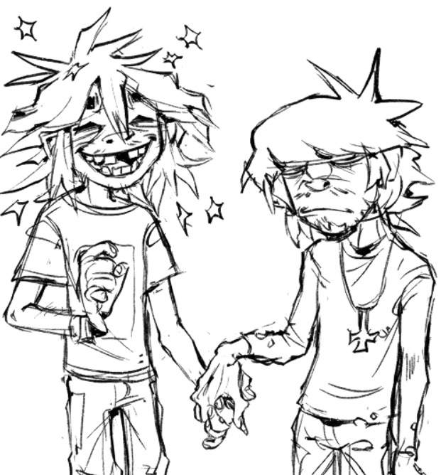 rotapocalypse's tweet photo. awwwwee lookkkk theyre holding hands!!! SO CUTE >_<

#gtwt #gorillaz #2doc ♡ ˎˊ˗ https://t.co/YoKZf6f7tF