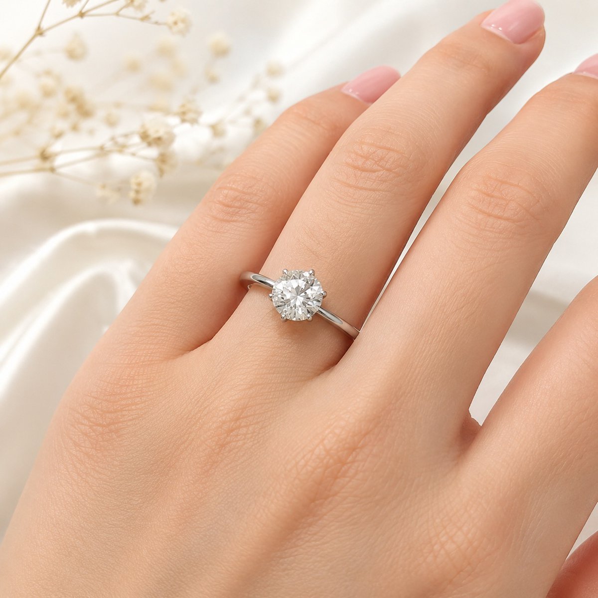 LesVarone's tweet photo. 1. 50-Carat Moissanite Solitaire Ring in 825 Sterling Silver, Perfect for Engagements, Weddings, or Bridesmaids. https://t.co/YrqA0nPMcF