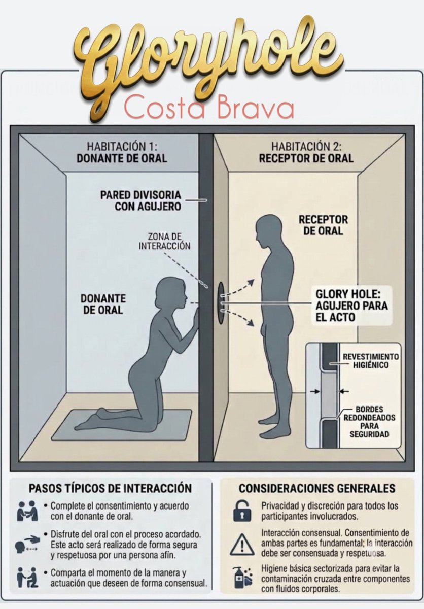 GLORYHOLECB's tweet photo. Per motiu de llançament d'aquest nou compte i reinauguració de la seu privada del millor #GloryHole de la zona, @gloryholecostabrava sorteja 50 sessions de cortesia gratuïta, amb gola profunda natural i empassat, entre els primers 100 seguidors que donin rt a aquesta publicació💋 https://t.co/7TXhGQS2sb
