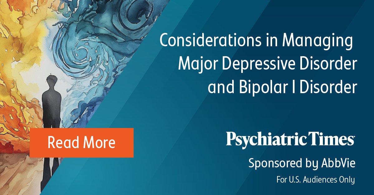 PsychTimes's tweet photo. Explore evolving perspectives on the diagnosis, management and treatment considerations in major depressive disorder and bipolar I disorder. Read more: https://t.co/mTTIBK2U21 #Sponsored https://t.co/bS0wQWN2C9
