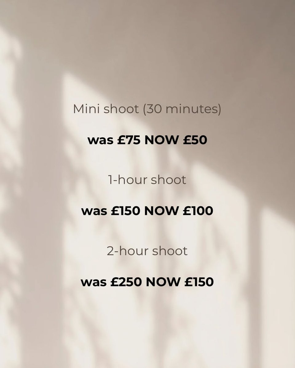 MarcelleIdovli's tweet photo. A little summer offer from me. For a limited time, get up to 40% off content shoots. Whether you need fresh social media content, updated brand photos and videos, or want to feel more confident on camera, this is the perfect time to book. Ideal for https://t.co/V6oLaUsV9Q