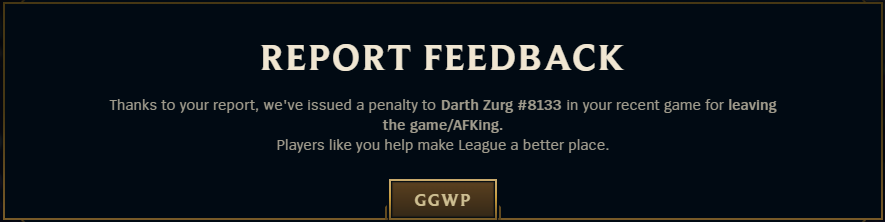 GothyVT's tweet photo. Get fucked.

Toxic ass Caitlyn player. This is why I perma ban her every game; ADC players have the biggest egos for ZERO reason bro #LeaguefLegends https://t.co/1EfVdzFaR0