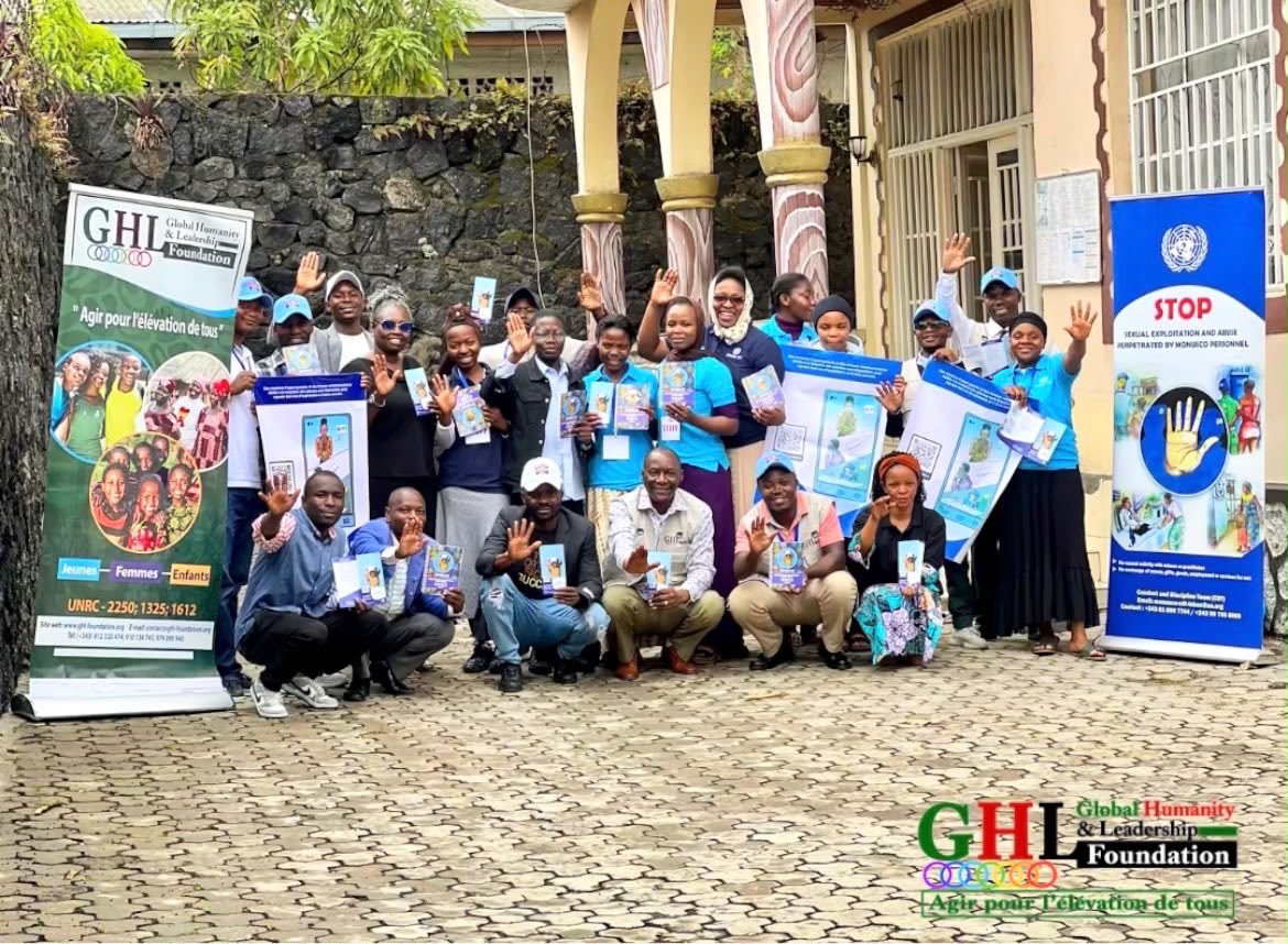 ghlfdrc's tweet photo. *MONUSCO Conduct and Discipline Team
(CDT) held an awarenes rising session to 22 staff of GHL
on PSEA in Goma*
On 16th September, one MONUSCO CDT agent held an awarenes rising session for 22 staff (8 women) from GHL (Global Humanity and Leadership fondation) https://t.co/kPTzbAvAXZ