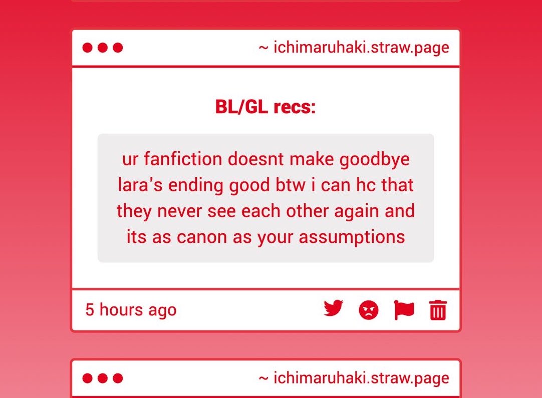 ichimaruhaki's tweet photo. Mari: We made a promise, remember? When I become a pro boxer, you’re gonna make me a gigantic cake. 
…
Mari: You said all that embarrassing stuff about wanting to live with me. 

Lara: I meant it.

Your illiteracy and bad faith doesn’t make Lara and Mari promise less canon. https://t.co/ph3Lf0wS5j