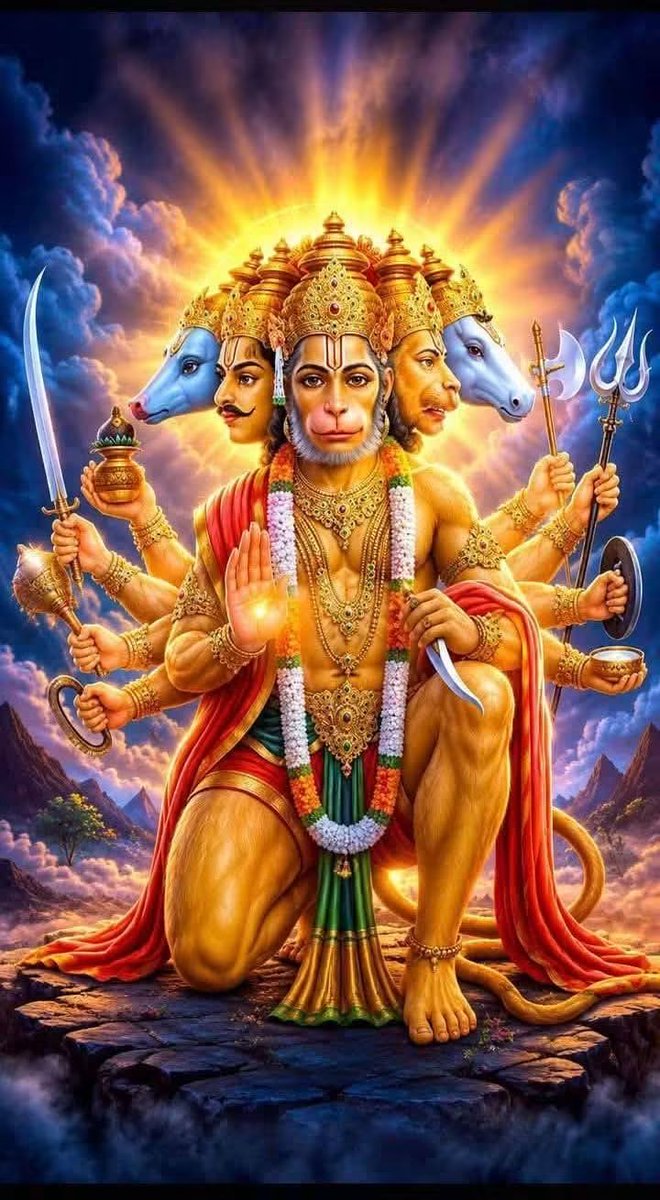 Bhaveshlivelife's tweet photo. इतने अस्त्रों के बीच भी हनुमान जी का एक हाथ अभय देने के लिए उठा है। 🙏🚩

यही सामर्थ्य की सबसे सुंदर पहचान है, शक्ति ऐसी हो जो भय पैदा नहीं, भय दूर करे।

बजरंगबली हमें दूसरों का सहारा बनने जितना सामर्थ्य दें।

जय श्री राम ❤️ जय बजरंगबली 🚩 https://t.co/wscew556mz