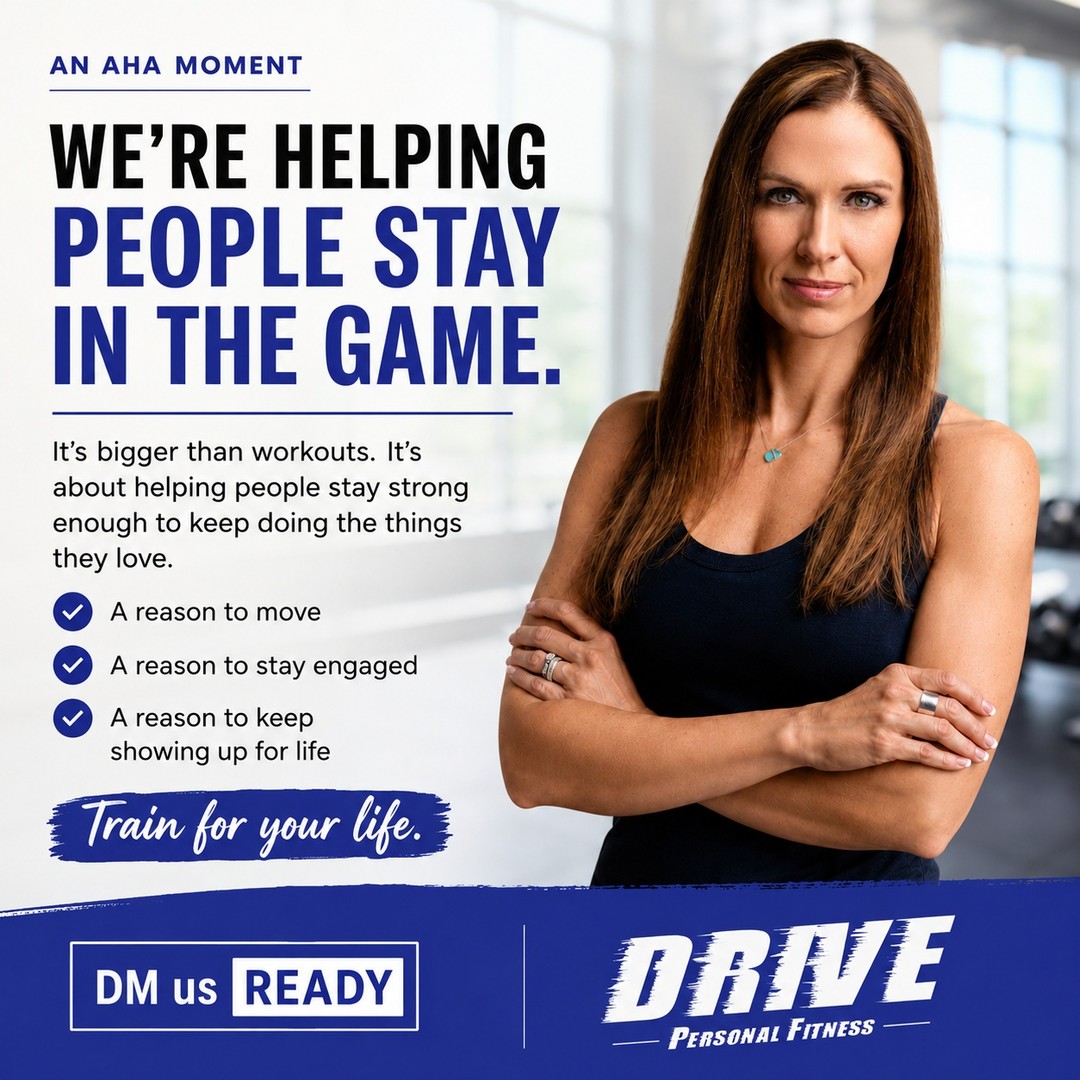 LisbethWhe0c5's tweet photo. A few years ago, I realized that people who age well aren’t just eating right or exercising—they have a reason to get up, move, stay engaged, and keep showing up for life. At Drive, we train for more than fitness: staying strong enough to hike, https://t.co/1p2gUZKAph