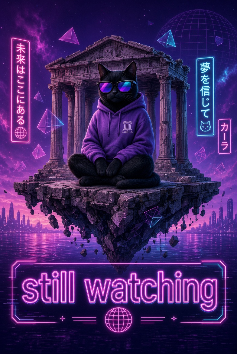 CarlaCatVIBE's tweet photo. Not every legend needs to shout.

Some just sit there looking like they already know the ending. https://t.co/UCXyzkSXTz