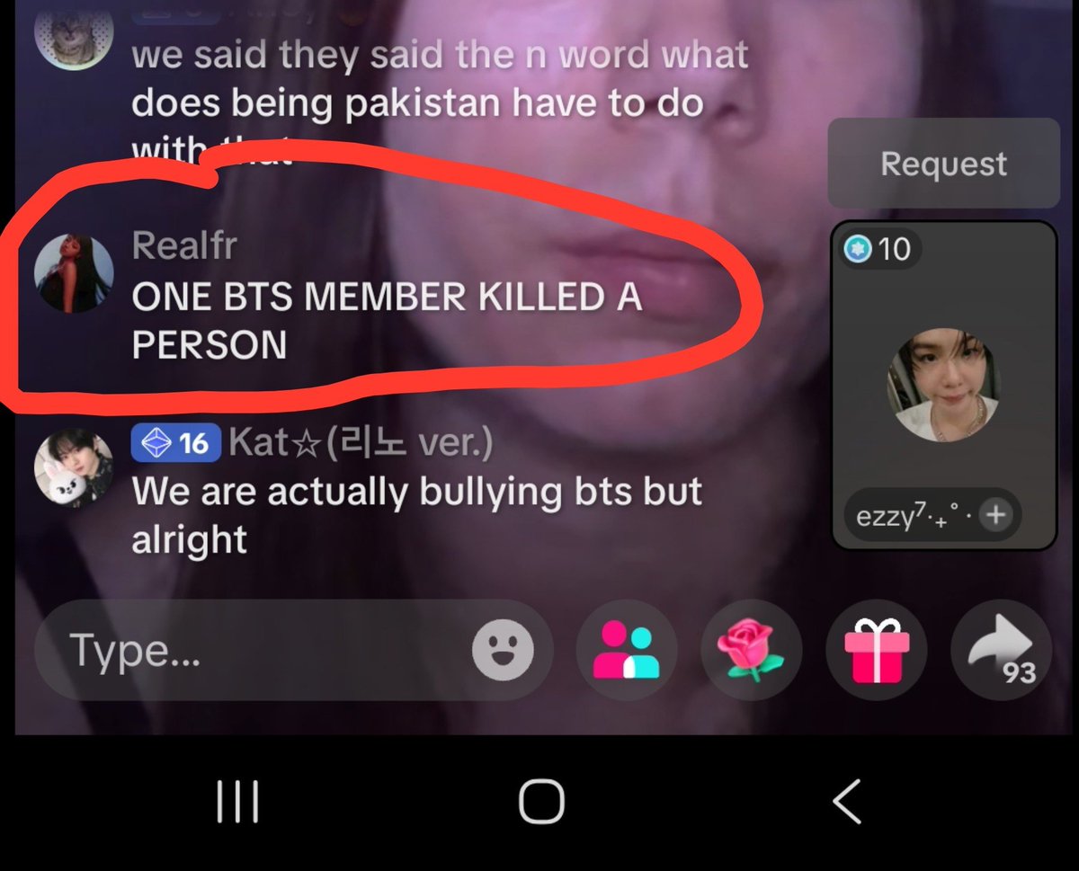 t4nniesminx's tweet photo. 🚨🚨REPORT THIS ACCOUNT ON TIKTOK FOR SPREADING MISINFORMATION ABOUT BTS🚨🚨
User: realfr84 
On tiktok https://t.co/vuIoOPozIX
