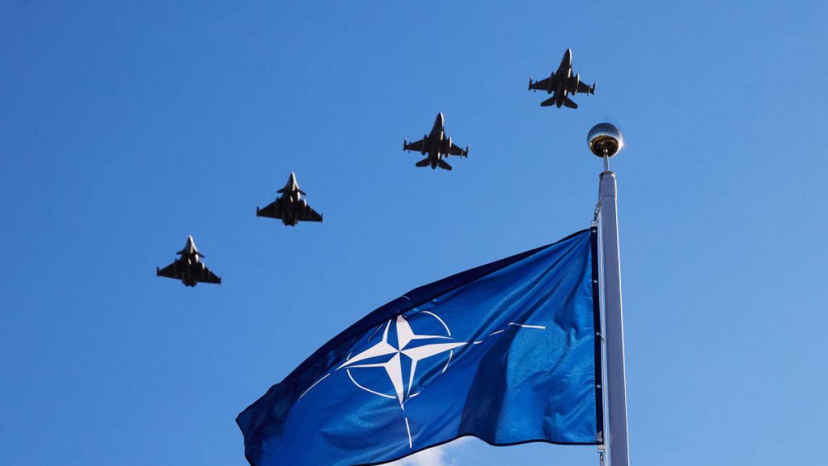 MundoEConflicto's tweet photo. 🔴 #AHORA | Cazas de la OTAN fueron desplegados en Letonia y Polonia ante la detección de posibles amenazas en el espacio aéreo báltico y en respuesta a nuevos e intensos ataques de aviación rusa contra territorio ucraniano. https://t.co/9xhdOtUYYl