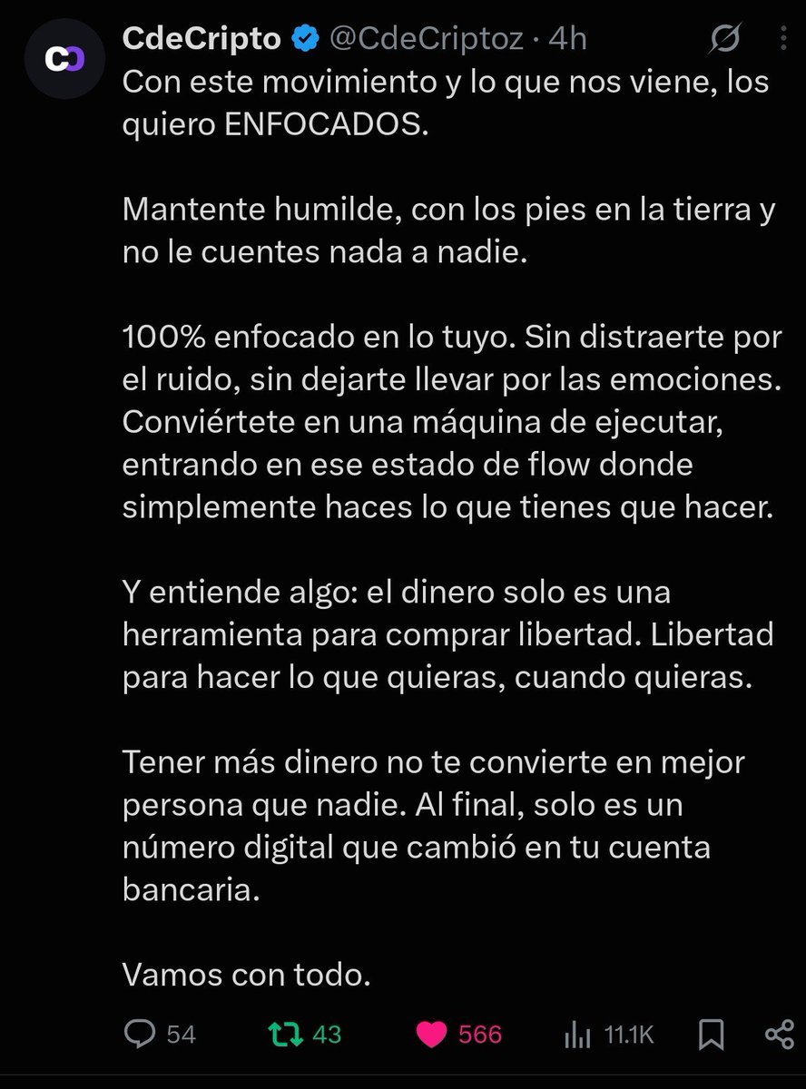 CdeCIitoris's tweet photo. @CdeCriptoz Siempre lo tendré presente, hasta el resto de mi vida 🫂🫡 https://t.co/WFWnIK0x9w