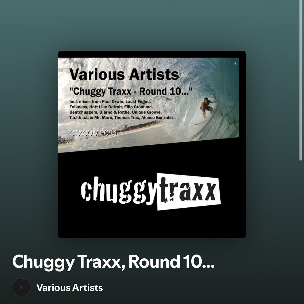 ChuggyTraxx's tweet photo. Tune after TUNE - Listen here 🔥🪩🙌
The best of the last ten releases on Chuggy Traxx!
#Techhouse #House #Jackinhouse #Deephouse #ListenNow
https://t.co/fhzk54ynrt https://t.co/FeVxaTMbtd