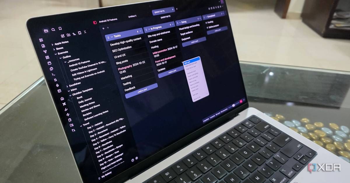 I built an Obsidian setup that made half my productivity apps unnecessary