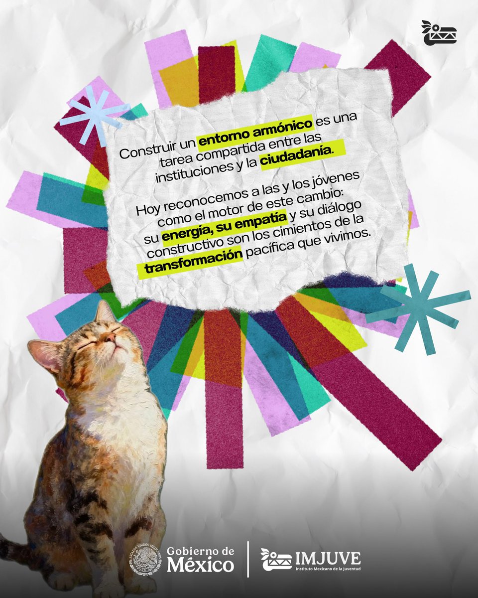 imjuvemx's tweet photo. 🤍RUIDO DEL BUENO🤍
#Diainternacionaldelapaz #paz
#jovenestransformandomexico #carrusel https://t.co/4J1qCjhI0d