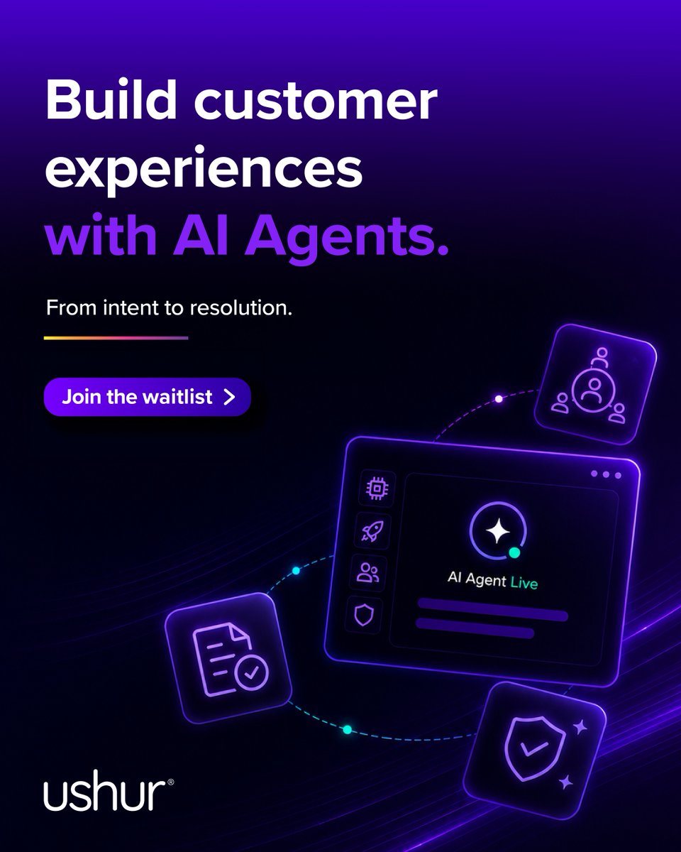 ushurInc's tweet photo. #AIagents should do more than talk. They should complete the work. Try Ushur Agentic Platform free for 14 days and explore compliant use cases across member service, claims, and onboarding: https://t.co/Pmg87RM5Ux #AgenticAI #AIAgents #enterpriseAI #healthtech #insurtech #fintech https://t.co/ZQak9g7vcW