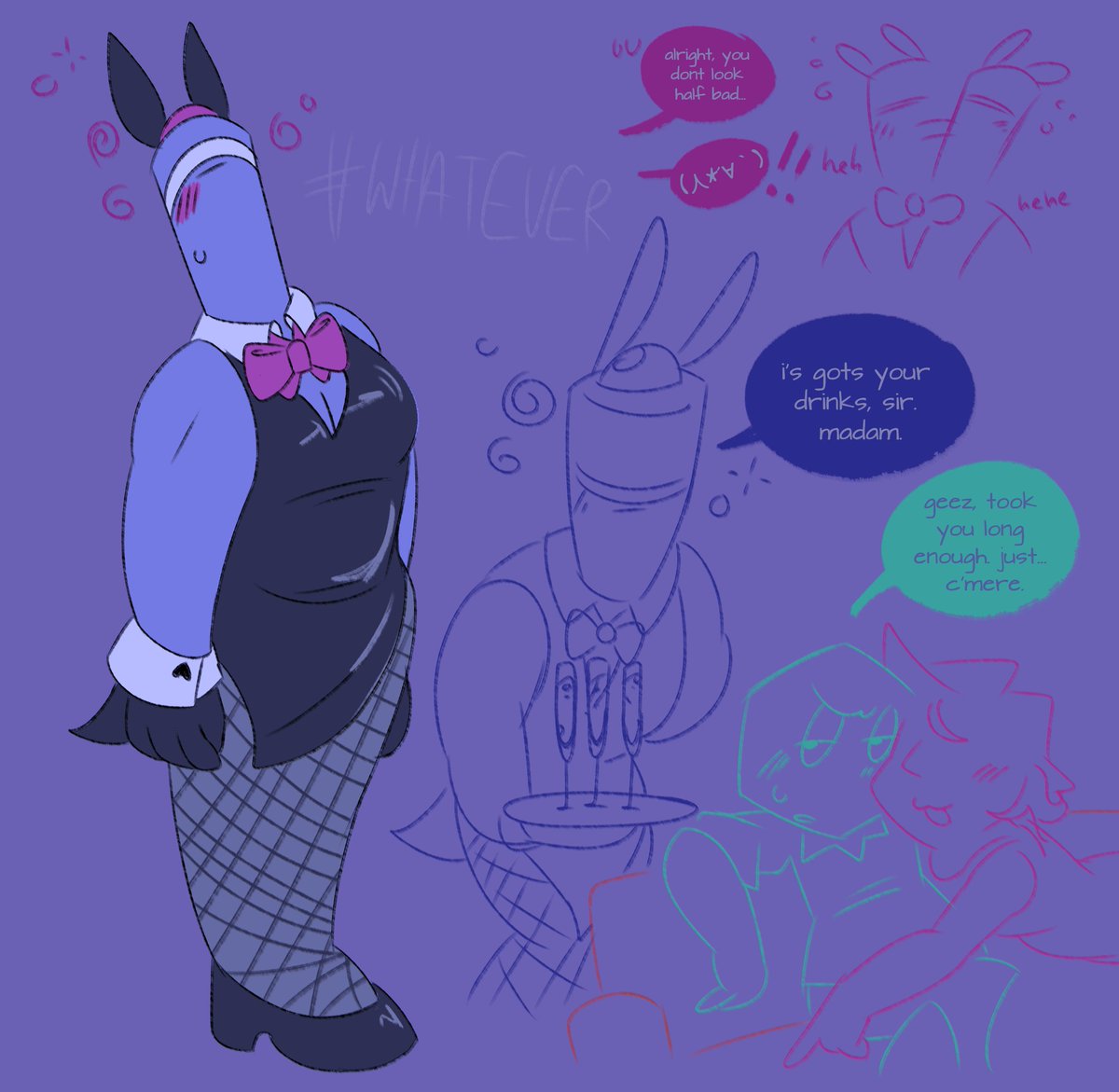 far3well_lov3ly's tweet photo. CW HYPNOSIS //

brainstorming with oomf....... And also im not too used to posting hypno here but............. Idk........ Look at j0ngler in a bunny suit https://t.co/3jjioM6iNj