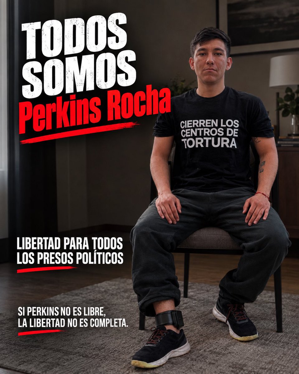 VenteMexico's tweet photo. Desde Vente México, Todos somos Perkins.

Si Perkins no es libre, la libertad no es completa.

#Todossomosperkins https://t.co/Xfq0R2wpl8
