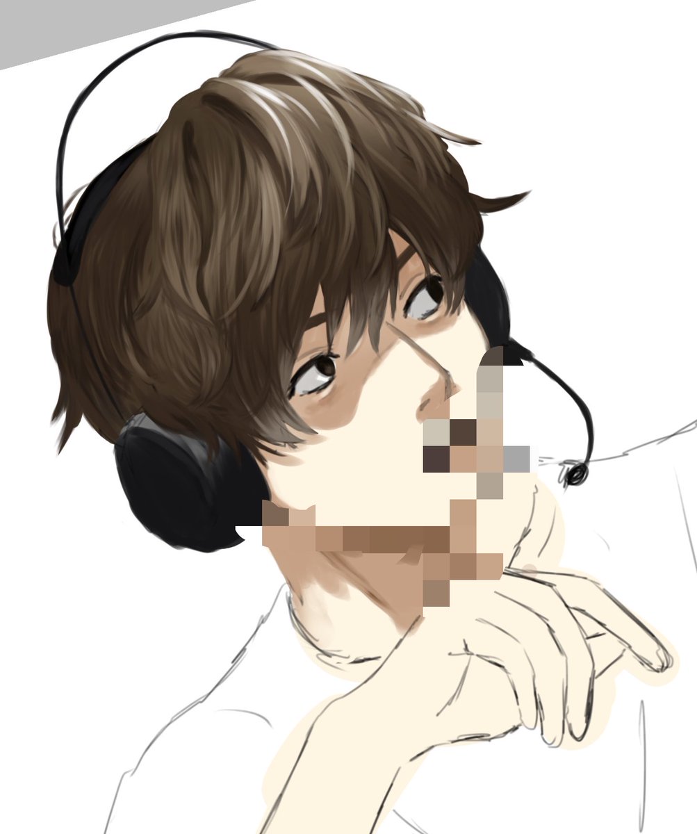 tukasarf6's tweet photo. 試合始める直前に偶然撮ってた写真のはめつさんがかっこよすぎて絵にしてる🤩 https://t.co/eJl12bIYeq