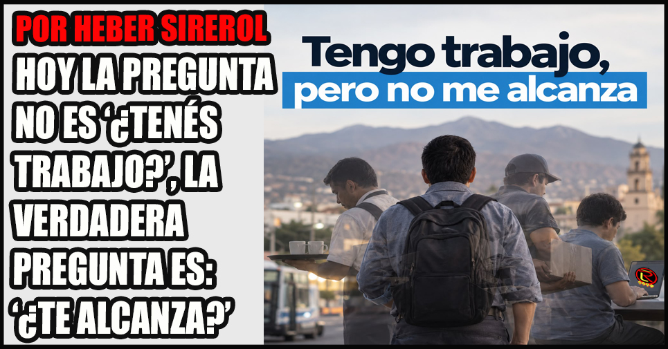 juclala's tweet photo. #Opinion

Por @heberlar  

Hoy la pregunta no es '¿tenés trabajo?', la verdadera pregunta es: '¿te alcanza?'

El 18,8 por ciento de la población económicamente activa riojana tiene trabajo y, aun así, busca otro

https://t.co/lOJEOsmDjB https://t.co/oG60DR8RGb