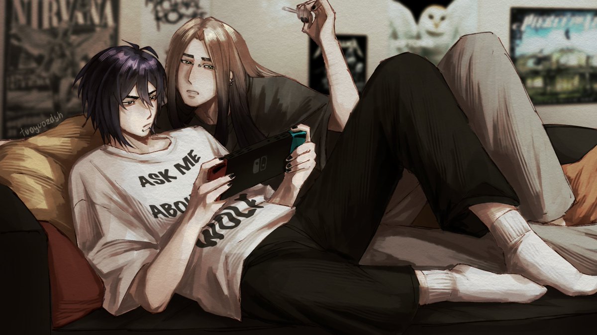 tvoyvozdyh's tweet photo. finally a full art, who's happy
i love my gays
#stardewvalley #stardewvalleysebastian https://t.co/r0Q5EhGNNS