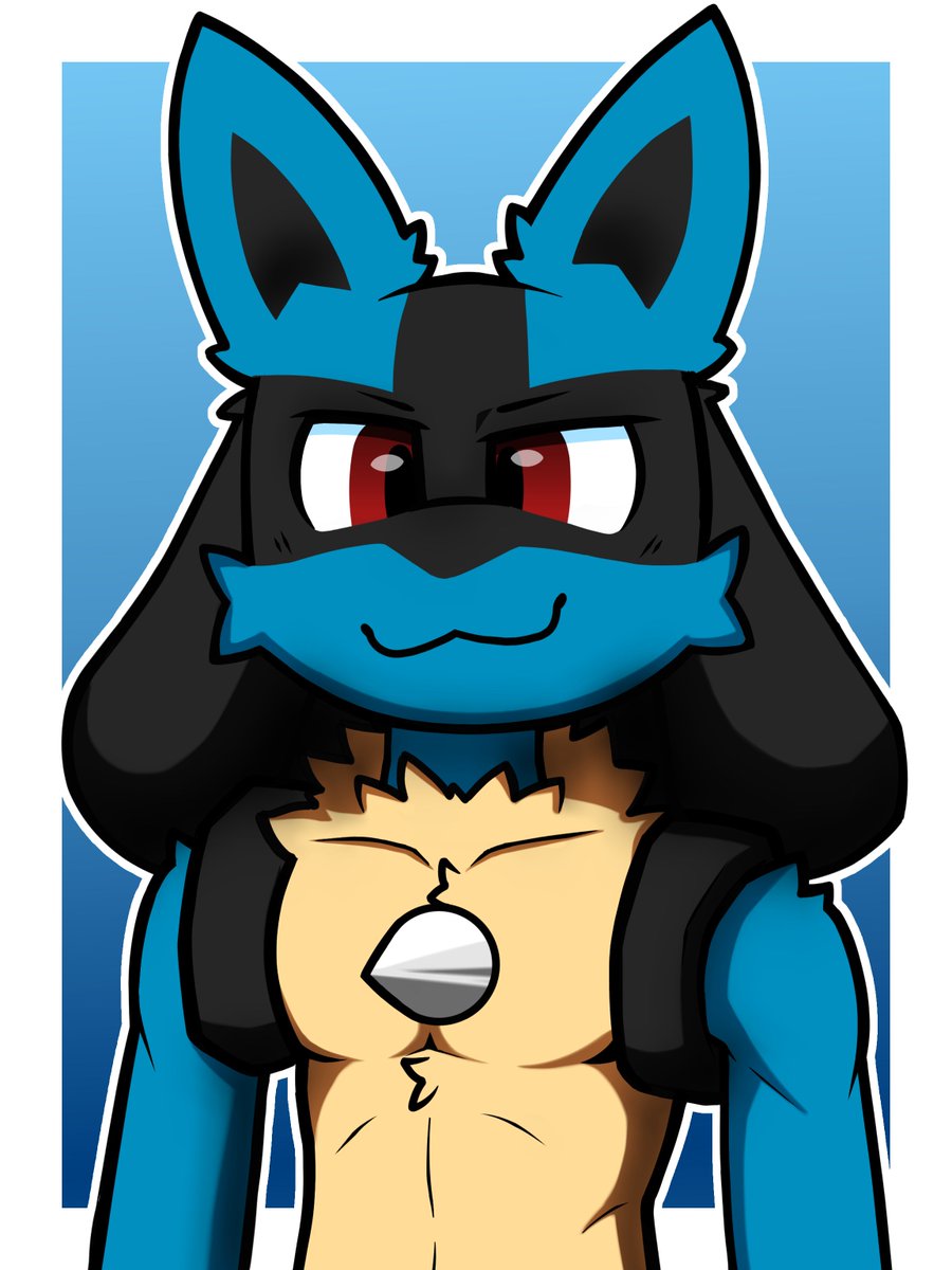 AceHedgehog07's tweet photo. Just wanted to try draw Lucario :D https://t.co/cHQsrwlODD