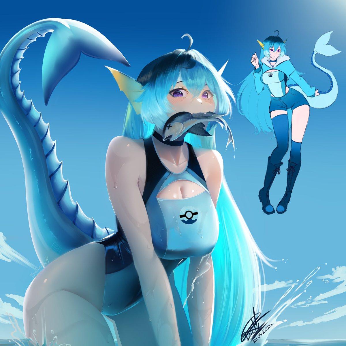 Bas7ardorck's tweet photo. Vaporeon!
#Pokemonar #vaporeon #pokemonㅤㅤㅤ https://t.co/4nNrfuw5az